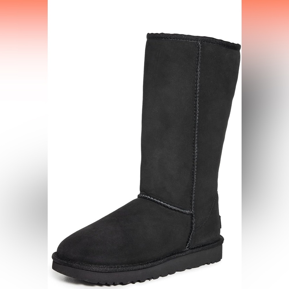 Tall black UGG boots size 9